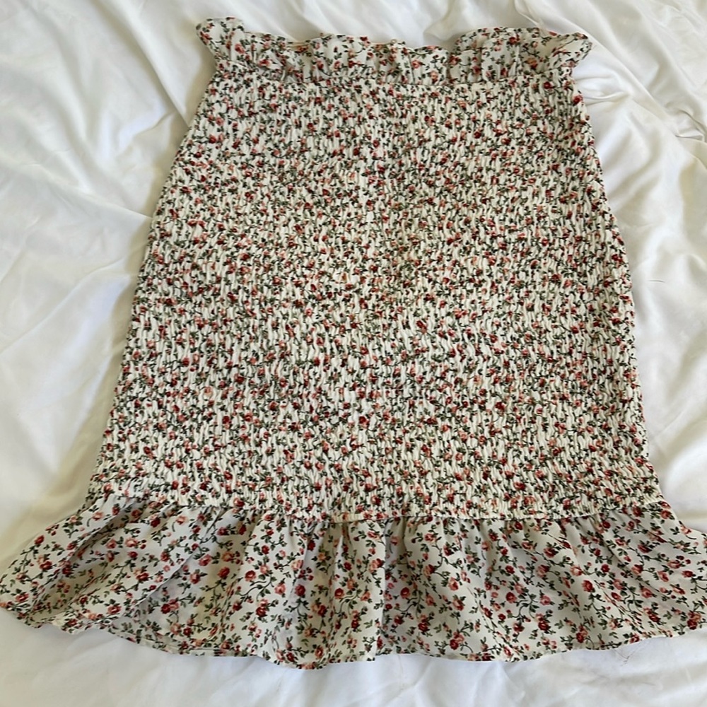 Floral skirt